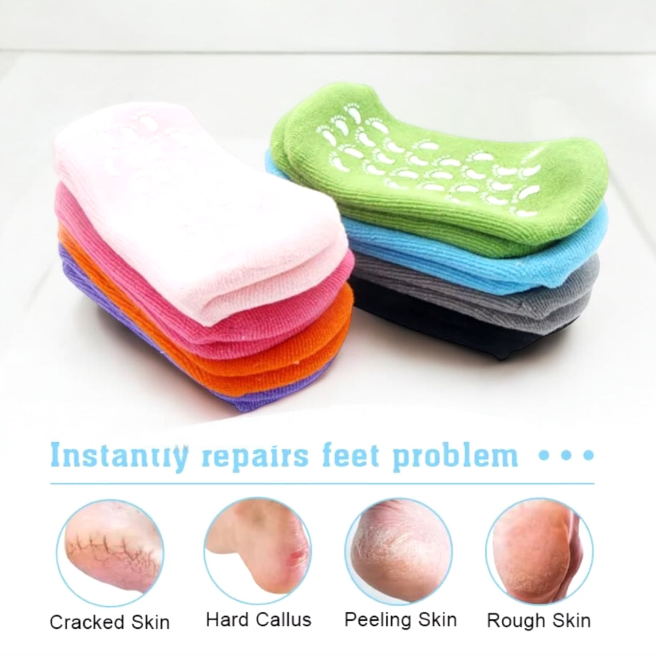 Moisturizing Spa Gel Socks