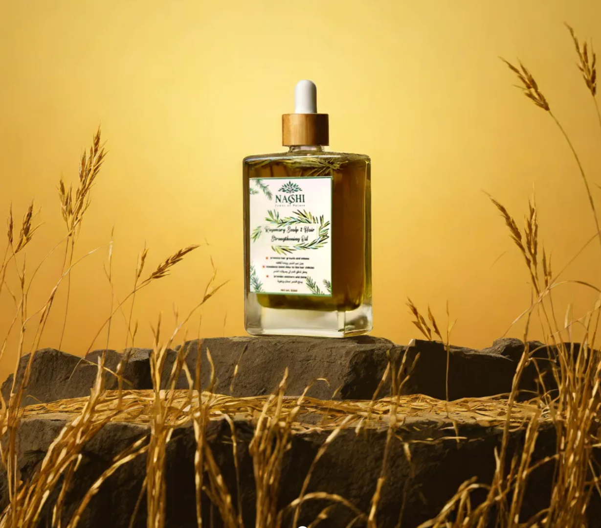 Rosemary Scalp and Hair Strengthening Oil