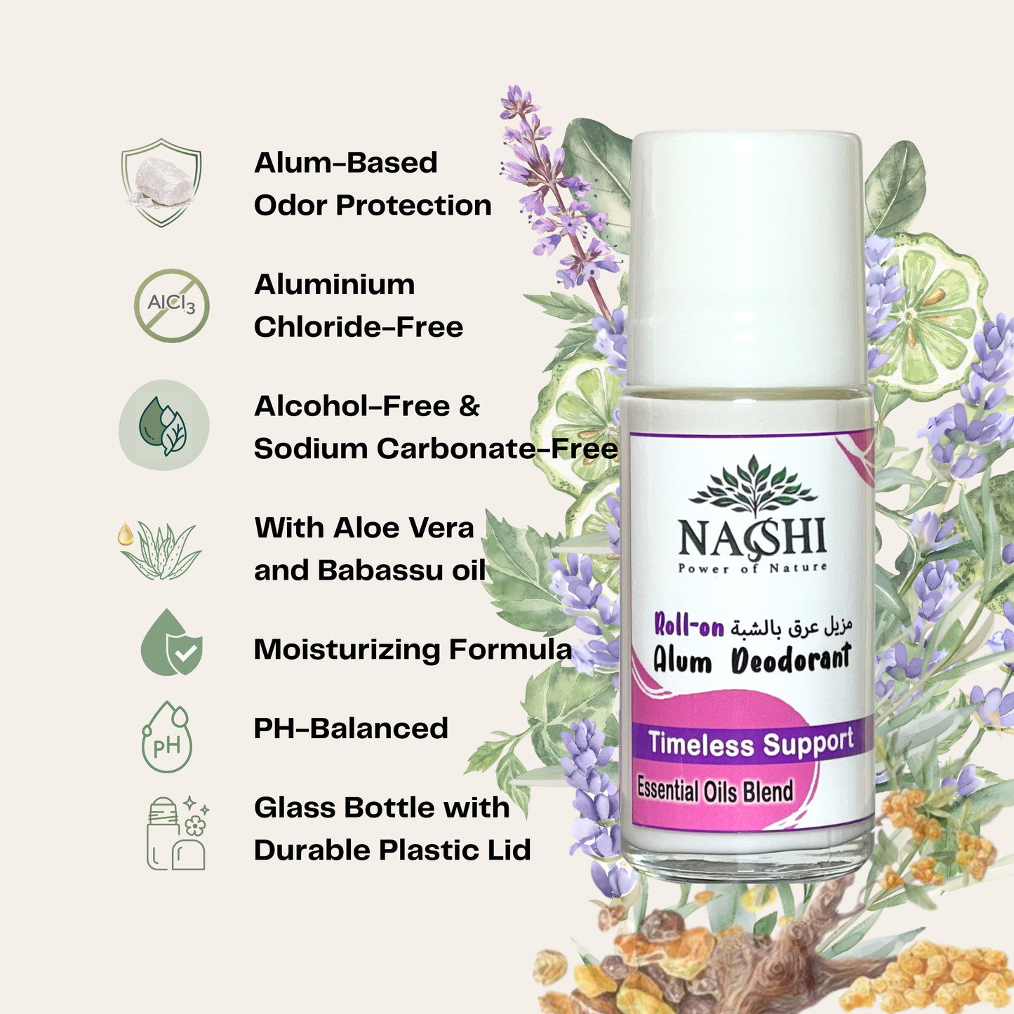 Roll-On Alum Deodorant