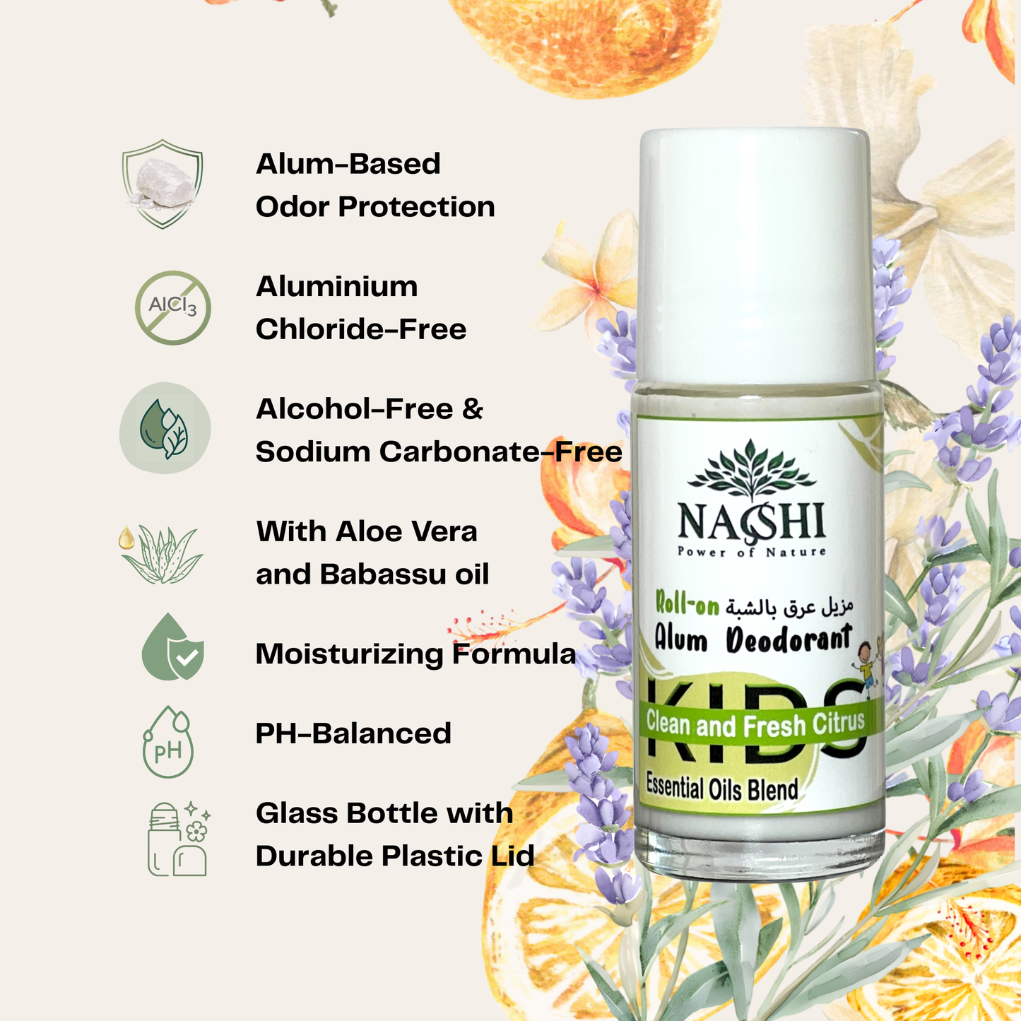 Roll-On Alum Deodorant