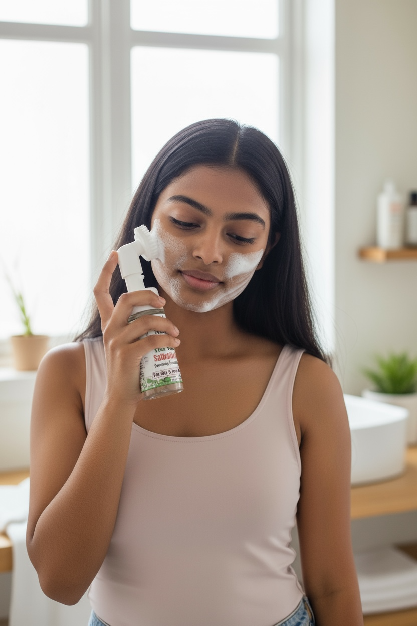 Tea Tree-Salicylic Acid  Foaming Cleanser