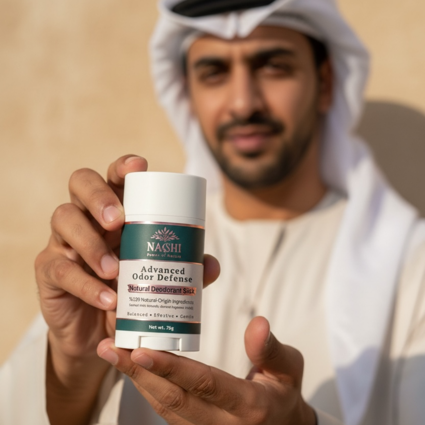 مزيل العرق بالمغنيسيوم والزنك