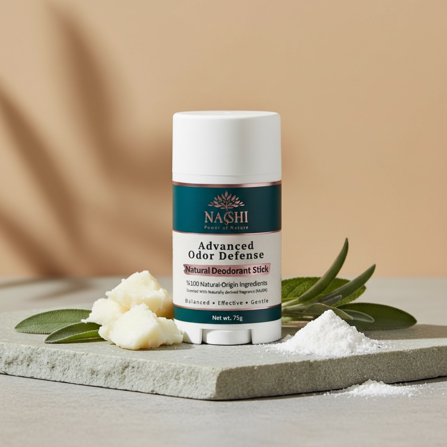 مزيل العرق بالمغنيسيوم والزنك