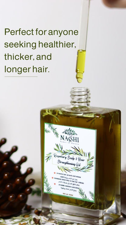 Rosemary Scalp and Hair Strengthening Oil