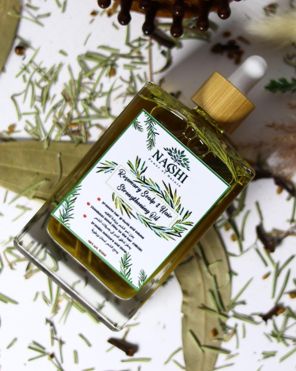 Rosemary Scalp and Hair Strengthening Oil