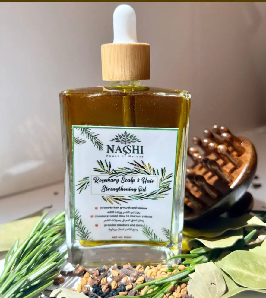 Rosemary Scalp and Hair Strengthening Oil